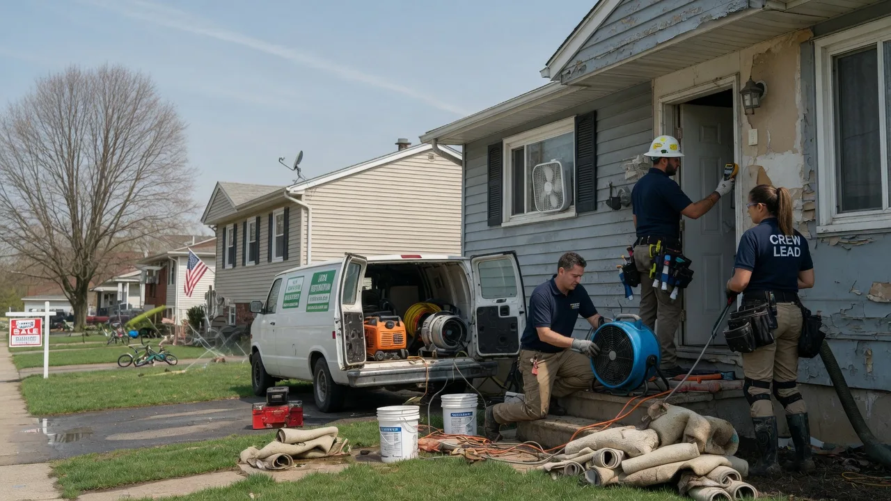 Flood Cleanup in Rose, OK near me