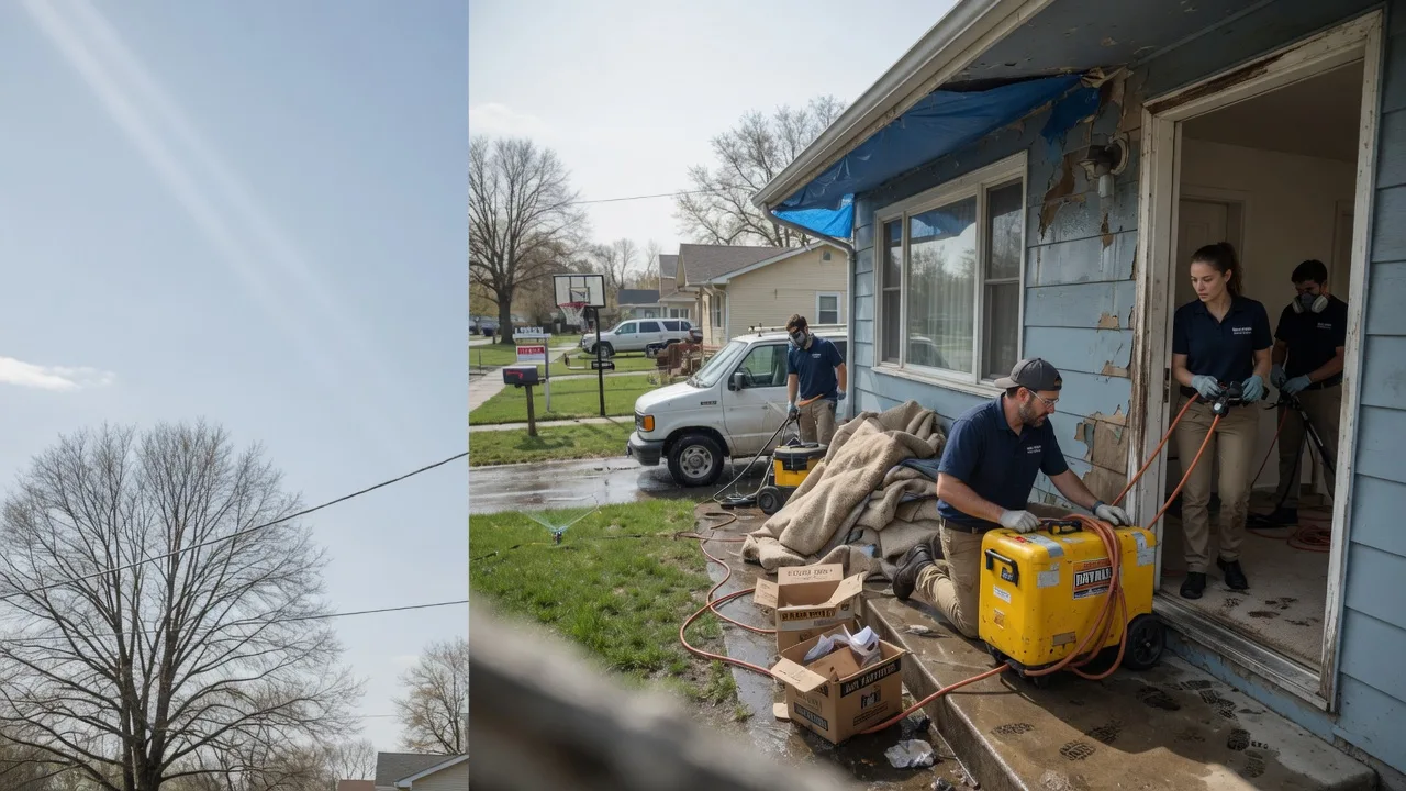 Basement Flood Cleanup in Rose, OK near me